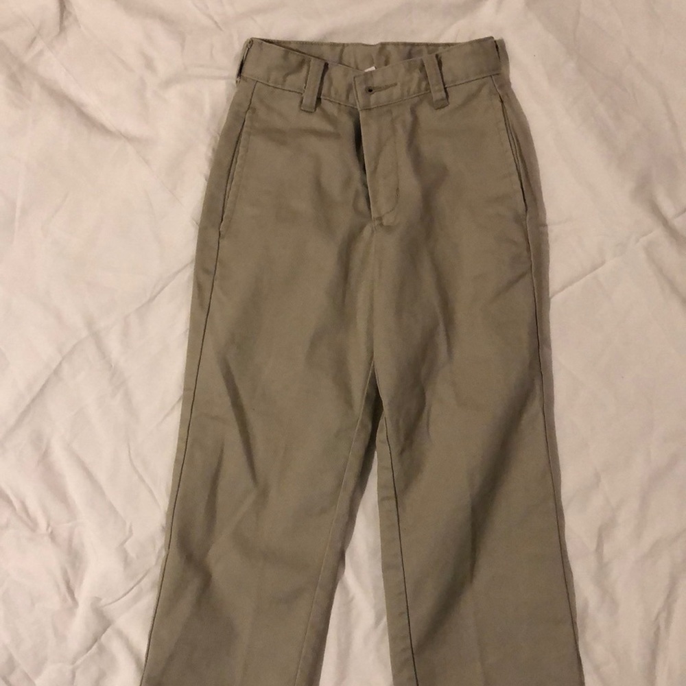Khaki dress pants